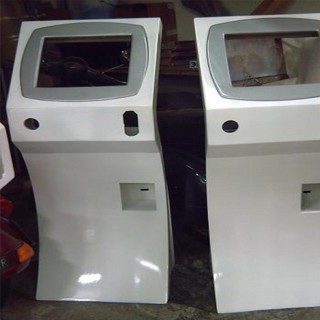 Fiberglass kiosk