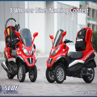 SCDF- 3 Wheeler Bike